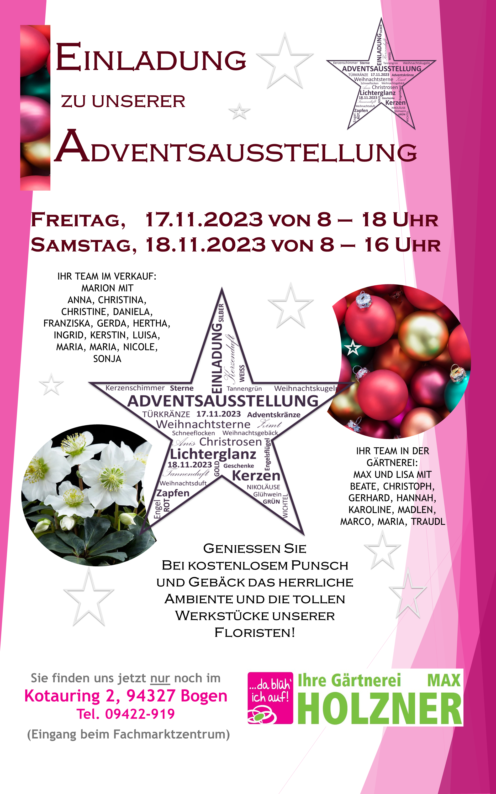 Adventsausstellung 2023 Plakat